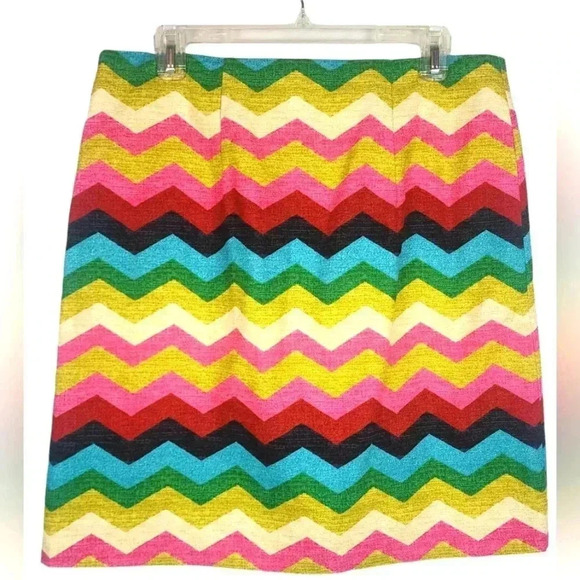 Sevier Skirt Custom Chevron Panama Wave Design Size M-L - Picture 2 of 7